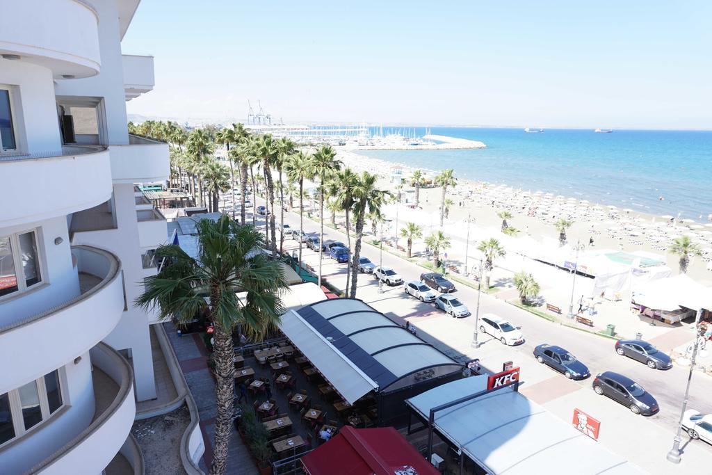 Lazuli Sea View Beachfront Ap 43 Lárnaka Kültér fotó