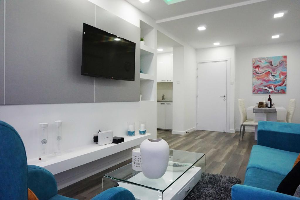 Lazuli Sea View Beachfront Ap 43 Lárnaka Kültér fotó